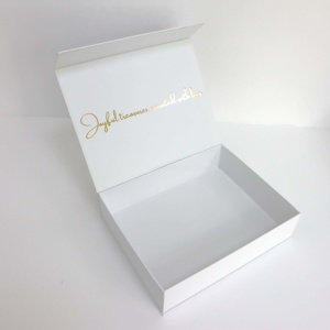 Caja de regalo magnética personalizada, embalaje de cartón rígido con estampado en relieve, impresión de logotipo para cajas de regalo premium. - Product Image 6