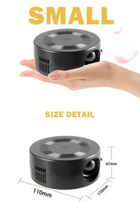 Mini projecteur vidéo mobile LED YT200, lecteur multimédia de cinéma maison, projecteur <span class=keywords><strong>filaire</strong></span> avec même écran pour iOS et Android - Product Image 5