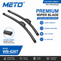 Meto Multi-fitting Wiper Blade untuk 99,9% Model Mobil di Pasaran