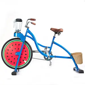 EXI bicicletas publicidad licuadora batido jugo bicicleta fruta ciclo máquina equipo