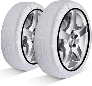 Meilleures ventes de chaussettes à <span class=keywords><strong>neige</strong></span> pour voiture, antidérapantes, pour tous les types de pneus, couvre-pneus, chaussettes à <span class=keywords><strong>neige</strong></span> pour pneus de voiture pour l'hiver - Product Image 1