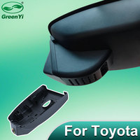 Caméra embarquée GreenYi 4K OEM pour Toyota Corolla Levin Asia Lion 2019-2023, Plug & Play, DVR de voiture, Type C, WiFi, contrôle par application