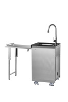 Barbecue portable à gaz 6 brûleurs en acier inoxydable 304 avec allumage électronique par impulsion, idéal pour les événements en plein air et les fêtes dans la cour, en métal.