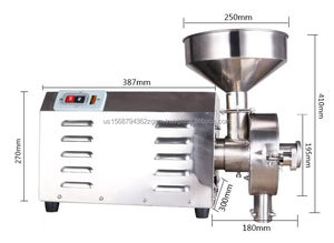 Máquina de polvo de molinillo de arroz de maíz de grano seco multifunción utilizada para uso doméstico y restaurante a la venta - Product Image 3