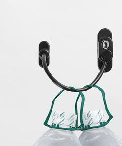 Tope de ventana abatible para puerta corredera, soporte antirrobo, protección de bloqueo de seguridad antiapertura para niños - Product Image 3