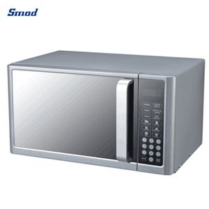 High Quality 1.1 Cuft LED Display Stainless Steel Countertop Microwave Oven 1000W 6 Pre-Set Cooking Functions Household Kitchen - Product Image 1