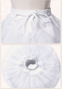 Vestido corto de Chifón con dos huesos para mujer, ropa interior de chifón, para Cosplay, Ballet, Rockabilly, Crinoline - Product Image 4