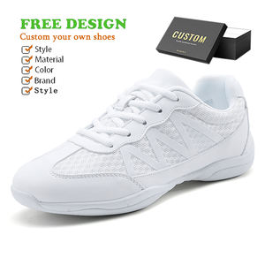 Zapatillas de deporte con diseño personalizado, zapatillas de baile con etiqueta privada, competición juvenil, tenis de porristas, entrenamiento atlético, transpirables, suaves - Product Image 1