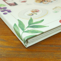 Menu en cuir véritable de haute qualité couvre le menu en bois PU A4 avec une faible quantité minimale de commande