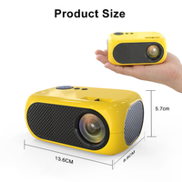Mini projecteur de cinéma maison pour enfants, version basique, mini projecteur intelligent portable, vente chaude