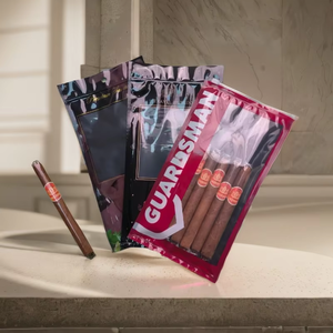 Thuốc lá Túi Túi xì gà dây kéo túi với hệ thống ẩm nhiều kích cỡ Tính năng dùng một lần để giữ cho xì gà tươi - Product Image 4