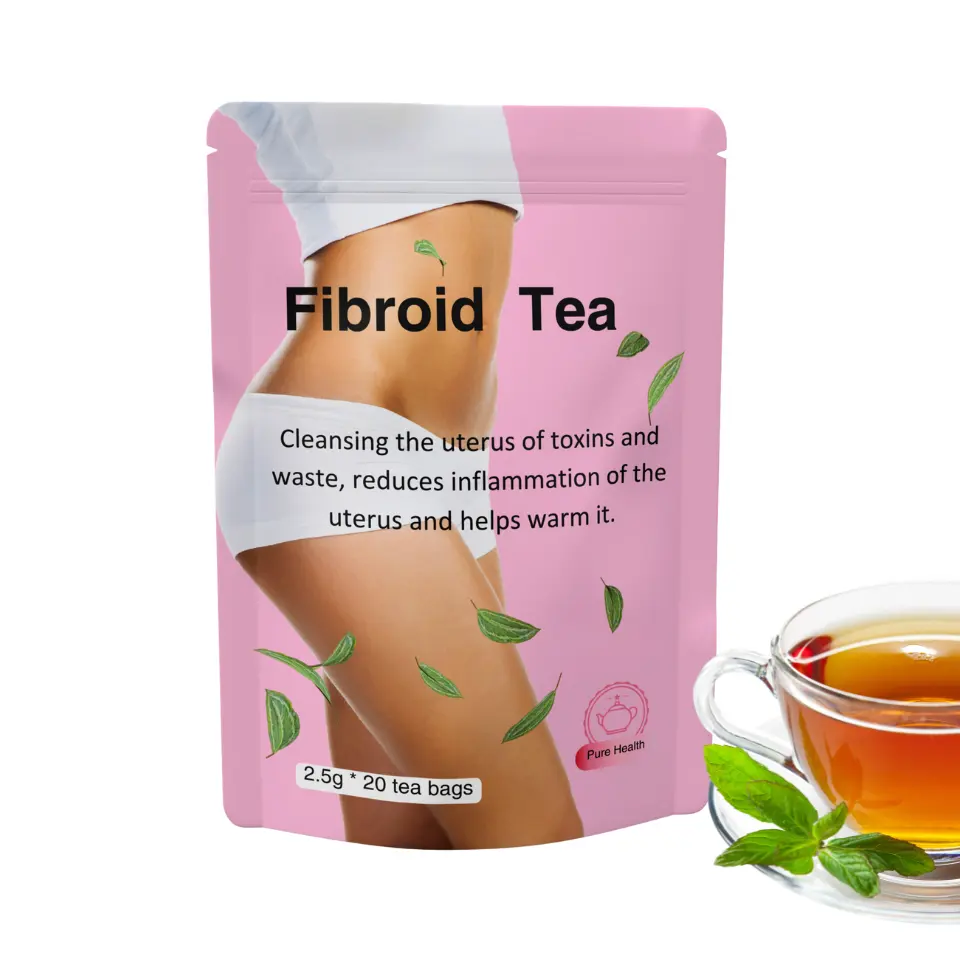 Großhandel Ingwer-Fibroide-Tee Gebärmutter-Entgiftung Reinigungstee für weibliche Fruchtbarkeit