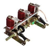 Interrupteur de mise à la terre de protection contre la foudre 12 kV pour intérieur, type manuel/motorisé, avec contrôleur