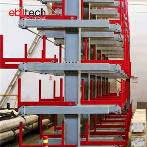 गोदाम भंडारण के लिए बिजली दूरबीन ब्रैकट रैक पाइप भंडारण - Product Image 3