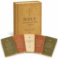 Cartes d'affirmation biblique personnalisées avec des versets bibliques imprimés, jeu de cartes d'affirmation avec boîte, fabricant