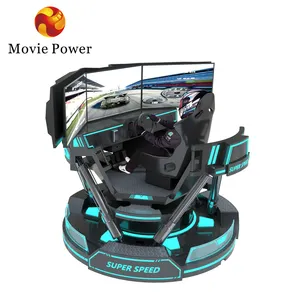 New ideas small business Handsome cool indoor playground rides equipment car virtual reality racing car gaming simulator