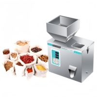 Machine de remplissage multifonctionnelle semi-automatique à faible coût pour épices, grains, café, capsules et poudres, capacité 100g