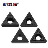 Plaquettes en carbure de tungstène TCMT épaisses avec revêtement CVD TCMT110204/16T304, outils de tournage CNC OEM