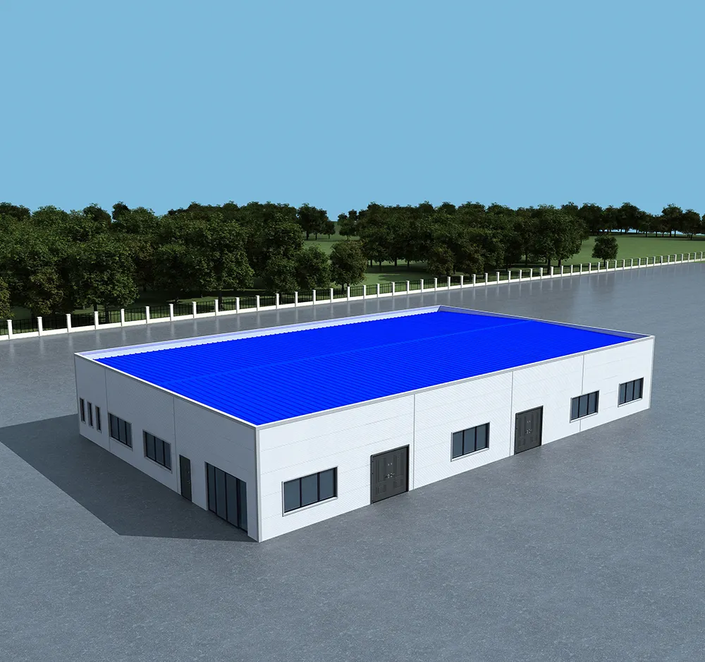 Factory Supply Light Steel Prefabricate prefab building steel structure warehouse