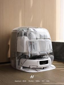 Aspiradora Robótica DJI ROMO <span class=keywords><strong>P</strong></span>, Mapeo del Hogar, Base de Autovaciado de 200 Días, 25000 Pa, 360 °   Lavado de Pisos y Alfombras para el Hogar con Evitación de Obstáculos - Product Image 6
