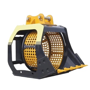 Godet de criblage rotatif hydraulique pour excavatrice de 1 à 40 tonnes - Product Image 1