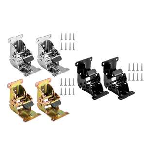 บานพับขาเฟอร์นิเจอร์เหล็ก โรงแรมทันสมัย 90 องศา ประกอบง่าย ล็อคอเนกประสงค์ รองรับการขยายตัว ล็อคตัวเองได้ - Product Image 3