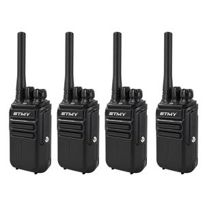 Paquete de 4 Walkie Talkies de Seguridad ETMY ET-699, Resistentes al Agua IP67, UHF, Portátiles, de Largo Alcance, Radio Bidireccional - Product Image 1
