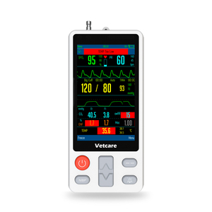 Portable Veterinary Vital Sign Handheld Monitor with NIBP,SpO2,PR,TEMP,CO2 and AG Measurements Veterinary <strong>Monitoring</strong> Devices - Product Image 1