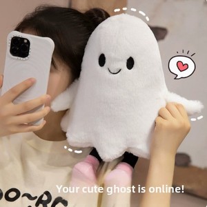 Almohada de Peluche de Halloween al por Mayor, Cojín de Calabaza Fantasma, Decoración Festiva, Certificación CE CPC, OEM Personalizado, Stock Disponible - Product Image 3