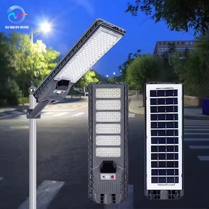 Lampadaires solaires LED tout-en-un étanches IP65 pour extérieur, <span class=keywords><strong>prix</strong></span> de gros, 30W, 60W, 90W, 120W, à induction intégrée - Product Image 1