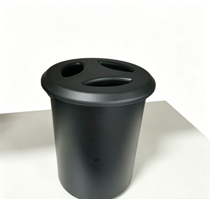 Anillo de Silicona Negro para Orificios de Sombrillas, Estabilizador de Mesa de Patio, Cono para Orificios de 2-2.5 Pulgadas y Adaptador de 1.5 Pulgadas - Product Image 1