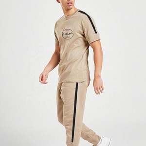 Camiseta de hombre con estampado 3D Oversize Heavyweight 230G personalizado 100% algodón bordado deportes manga corta chándal ropa deportiva hombre - Product Image 6