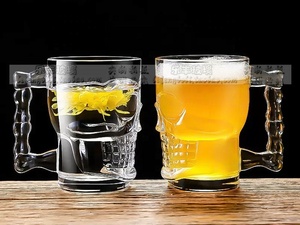 520ml mặt bia cốc uống kính với xử lý vui giải trí thủy tinh Halloween trang trí - Product Image 4