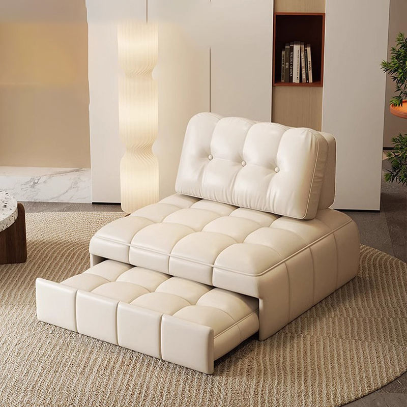 Pull Out Bed Settee Modern Foldable Sofa Chair