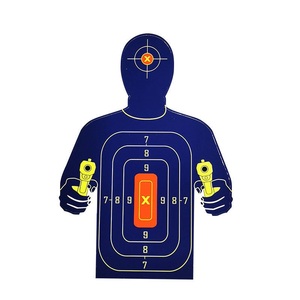 Hoja de Práctica Autoadhesiva Reactiva para Entrenamiento de Tiro al Aire Libre, Marcador de Ojo de Tigre de Alta Visibilidad - Product Image 1