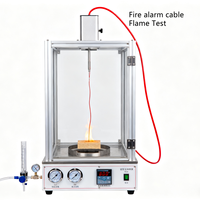 Câble d'alarme incendie 18/22/24 AWG multi-brins noyau solide cuivre étamé cuivre nu rouge résistant au feu PVC XLPE matériel 100M 305M