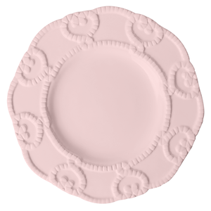 Service de vaisselle en porcelaine fine de luxe, motif floral rose, relief, plats à four créatifs pour la maison et les mariages, vaisselle de table - Product Image 4
