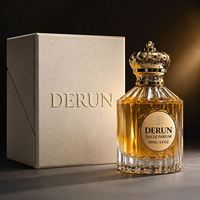 Flacon de parfum vide personnalisé de luxe 100 ml en verre avec atomiseur à fine brume, vente en gros, contenant de parfum de voyage
