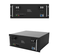 10年保修48V/51.2V Lifepo4 100-300Ah 5-15kW CAN深循环服务器机架式太阳能锂离子电池组