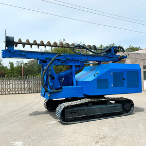 Multi-Function Solar Pile <span class=keywords><strong>Driver</strong></span> Machine 4m 5m 6m Frame Motor Bomba Motor Gear-Core Crawling <span class=keywords><strong>Post</strong></span> Ramming Pounder para venda - Product Image 3