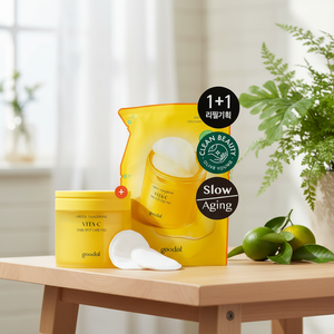 Goodal Almohadilla para el cuidado de las manchas oscuras Vita-C de mandarina verde de alta calidad 70P (+ 70P de recarga) para el cuidado de las cicatrices - Product Image 2