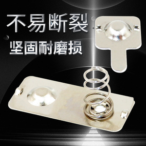 Contactos de resorte para baterías AA AAA, conector metálico con terminal positivo y negativo para juguetes y control remoto - Product Image 2