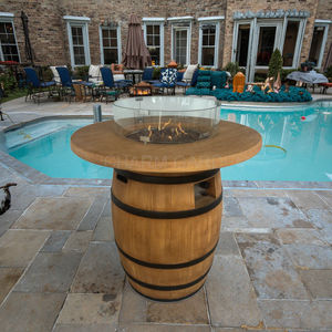 <span class=keywords><strong>Table</strong></span> <span class=keywords><strong>de</strong></span> feu au propane jaune, best-seller, pour restaurant, bar, avec housse résistante aux intempéries - Product Image 3