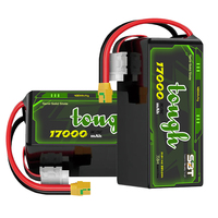 Высокопроизводительный твердотельный LiPo аккумулятор для дронов 14S 51.8V 17Ah 17000mAh 3C/5C, высокая плотность 400 Втч/кг, длительное время полета, аккумуляторный блок для БПЛА