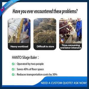 Mini-presse à balles et ensileuse à faible entretien, pour ensilage, paquet de 35 kg, <span class=keywords><strong>réparation</strong></span> facile, corps <span class=keywords><strong>en</strong></span> acier épaissi, construction durable - Product Image 2