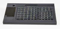Teclado USB Programable Todo en Uno de 63 Teclas para Punto de Venta, Compatible con MSR Opcional, para Sistemas POS