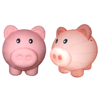 Porc volant gonflable géant rose et violet attrayant avec ventilateur intégré, impression par sublimation gratuite, durable, résistant au soleil, pour la publicité