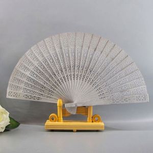 Éventail pliant en bois gravé personnalisé – Décoration de fête d'anniversaire et de mariage, cadeaux peints pour invités, pour célébration de bébé - Product Image 2