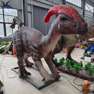 Compre Dinosaurios Animados Realistas de Tamaño Real, Animatrónicos para Espacios Públicos Interiores/Exteriores, Centros Comerciales, Parques de Diversiones y Parques de Aventuras - Product Image 5