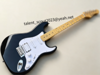Factory Direct OEM Guitar Glossy Professional Solid Wood Maple Neck ST Electric Guitar With Wholesale
